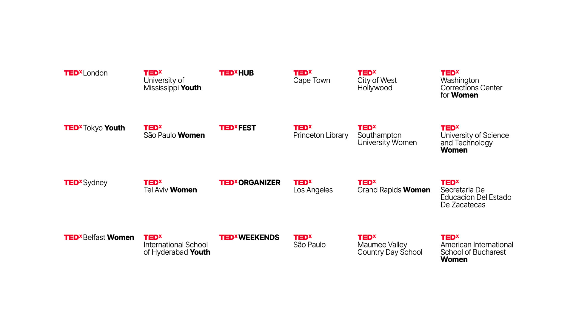 diseño evento tedx